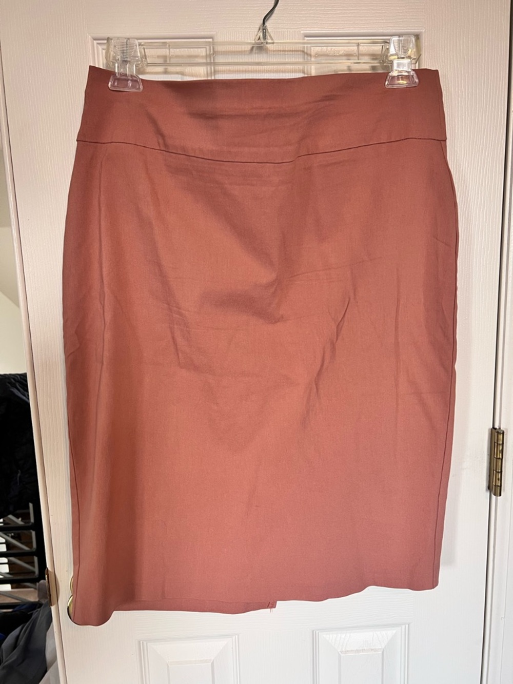 Maurices Terracotta Pencil Skirt